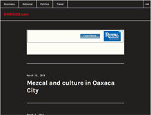 Tablet Screenshot of dmexico.com
